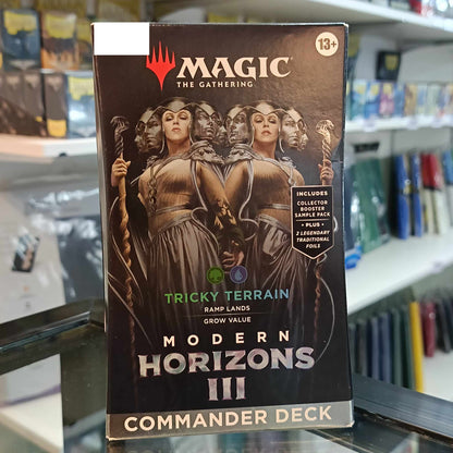 Modern Horizons 3 Commander Deck - Tricky Terrain