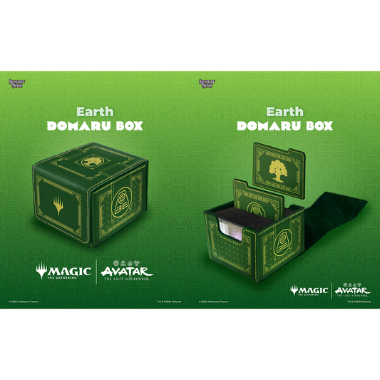 Gatherers' Tavern - Domaru Deck Box - Avatar: The Last Airbender - Earth