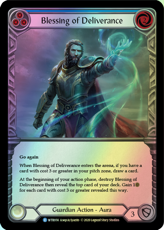 Blessing of Deliverance - Blue (WTR) #U-WTR056 [EN/F]