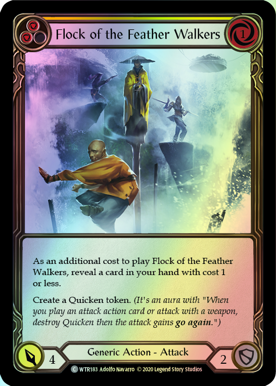 Flock of the Feather Walkers - Yellow (WTR) #U-WTR183 [EN/F]