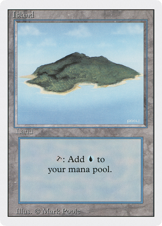 Island (3ED) #296 [EN/N] s/o