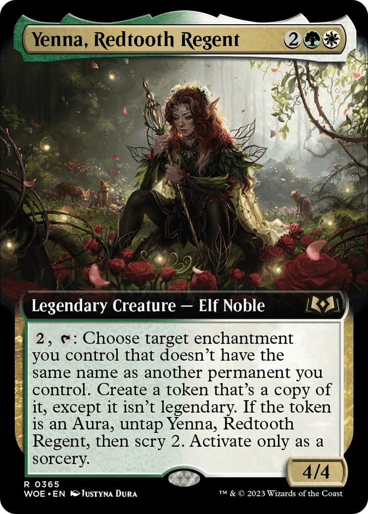 Yenna, Redtooth Regent (WOE) #365 [EN/N] s/o