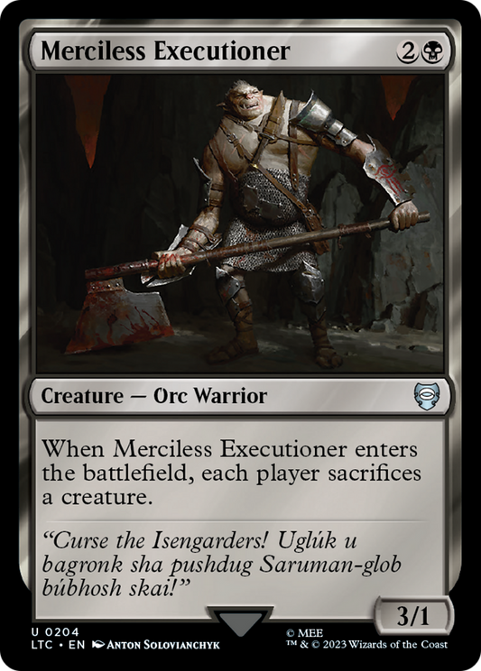 Merciless Executioner (LTC) #204 [EN/N]