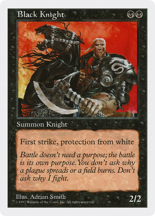 Black Knight (5ED) #143 [EN/N]