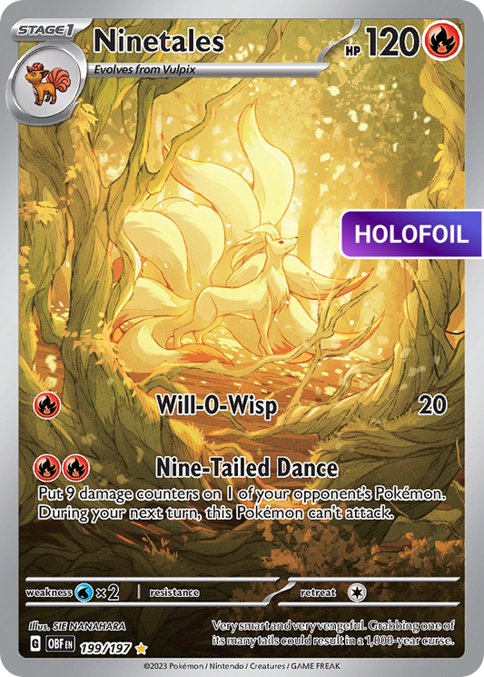 Ninetales -199/197 (OBF) #199 [EN/H] s/o