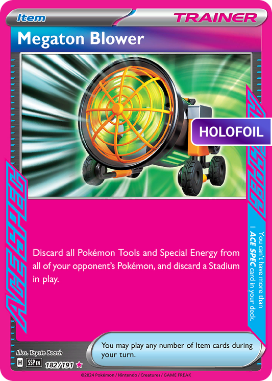 Megaton Blower (SSP) #182 [EN/H] s/o