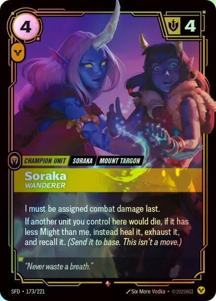 Soraka - Wanderer (SFD) #173 [EN/F] s/o