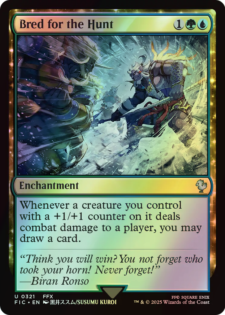 Bred for the Hunt - Surge Foil (FIC) #321 [EN/F]