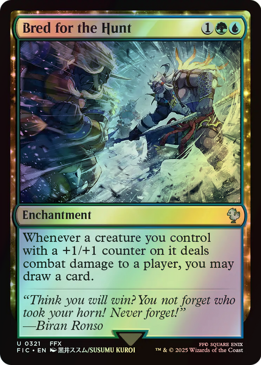 Bred for the Hunt - Surge Foil (FIC) #321 [EN/F]