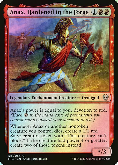 Anax, Hardened in the Forge (THB) #125 [EN/F] s/o