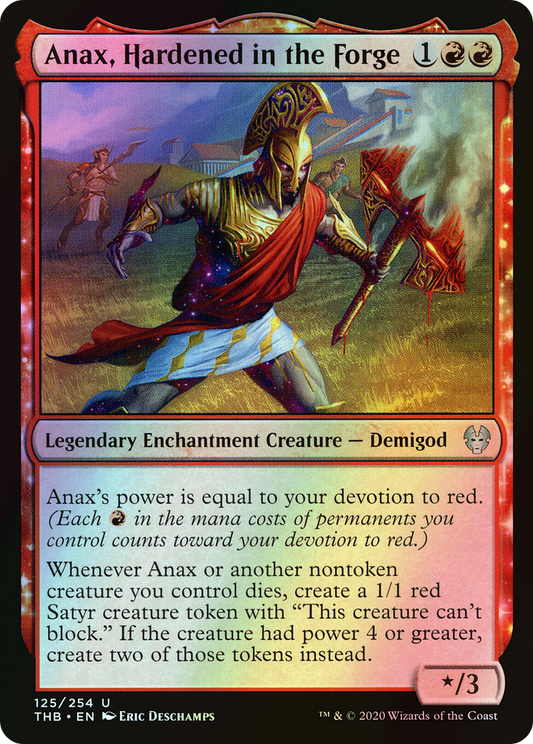 Anax, Hardened in the Forge (THB) #125 [EN/F] s/o