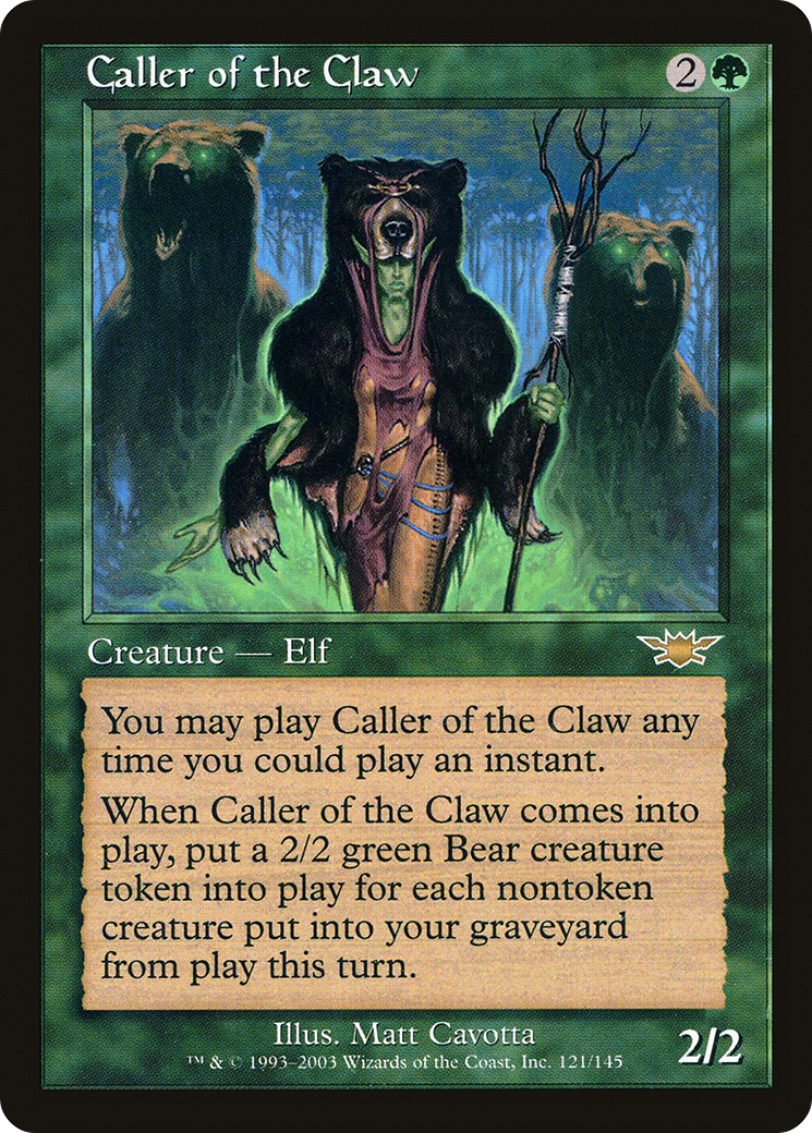 Caller of the Claw (LGN) #121 [EN/N]