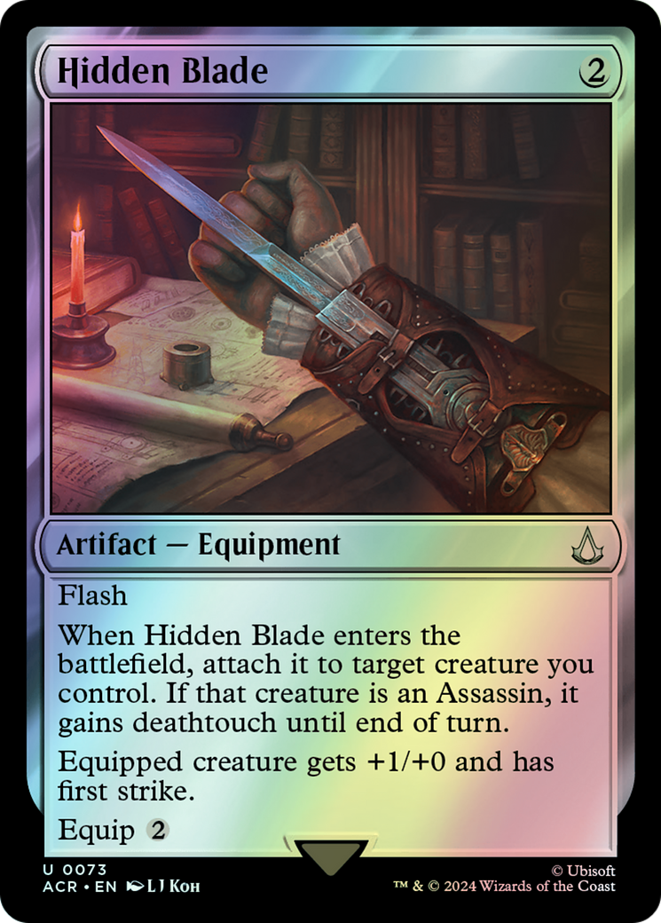 Hidden Blade (ACR) #73 [EN/F]