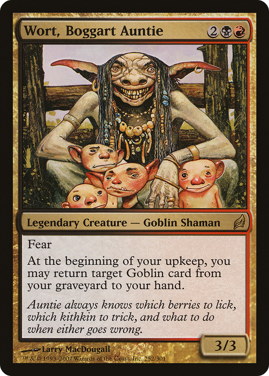 Wort, Boggart Auntie (LRW) #252 [EN/N]