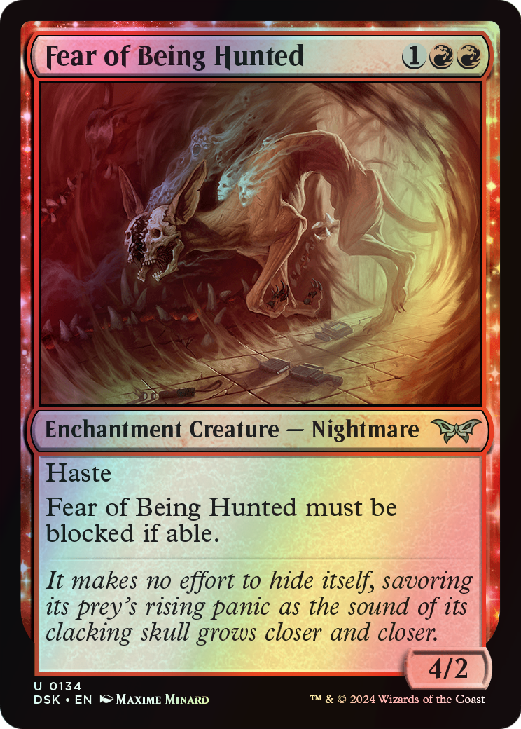 Fear of Being Hunted (DSK) #134 [EN/F] s/o