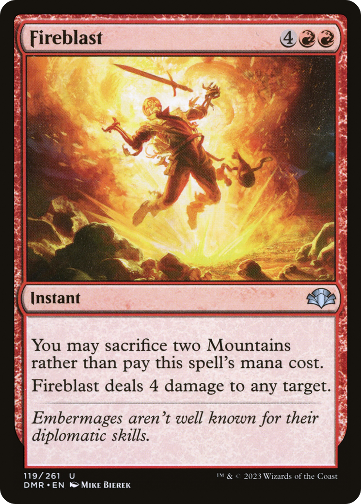Fireblast (DMR) #119 [EN/N] s/o