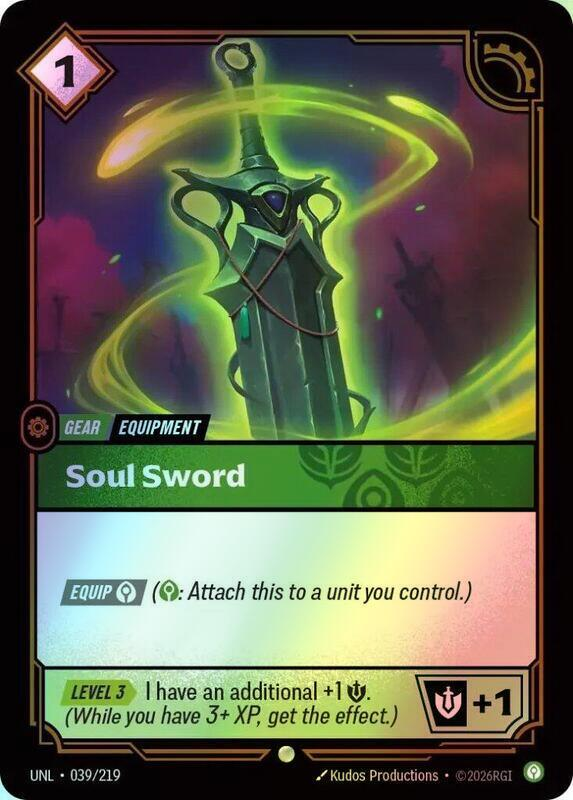 Soul Sword (UNL) #039 [EN/F] s/o