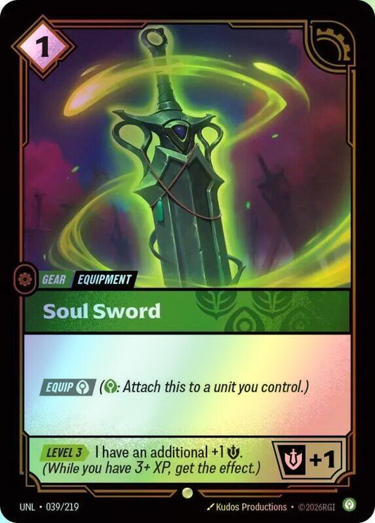 Soul Sword (UNL) #039 [EN/F] s/o