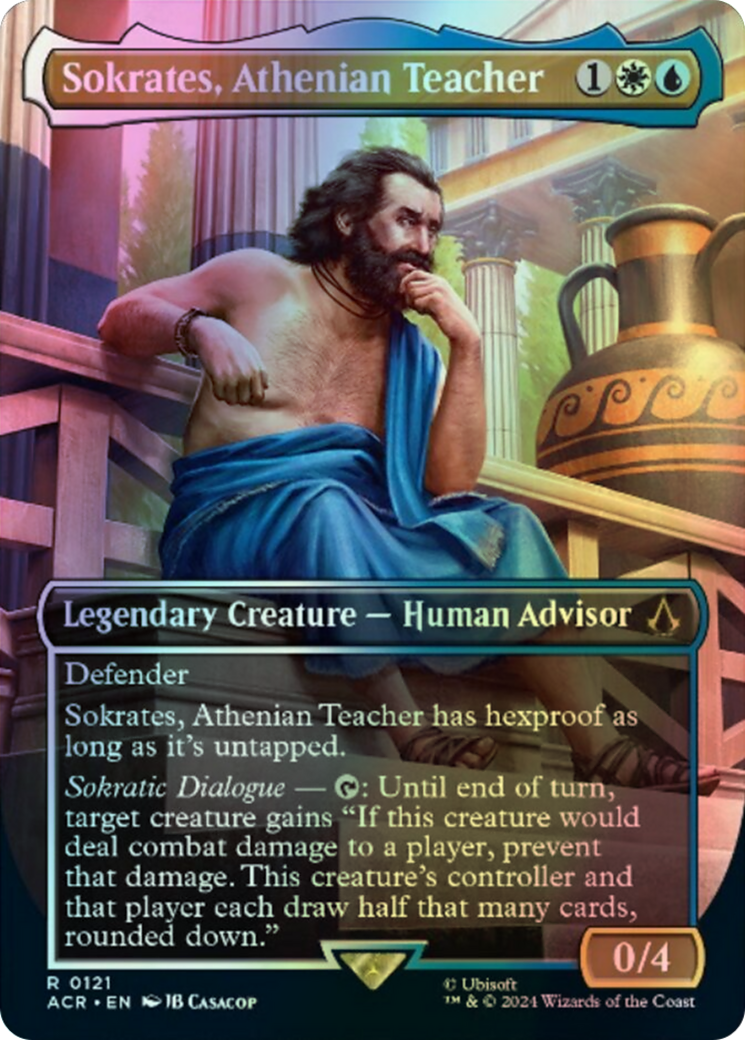 Sokrates, Athenian Teacher (ACR) #121 [EN/F] s/o