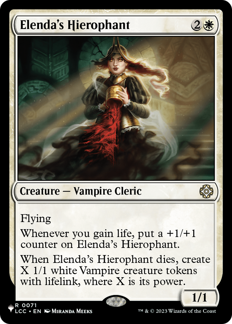 Elenda's Hierophant (PLST) #LCC-71 [EN/N]