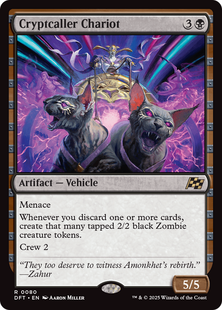 Cryptcaller Chariot (DFT) #80 [EN/N] s/o