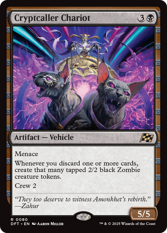 Cryptcaller Chariot (DFT) #80 [EN/N] s/o