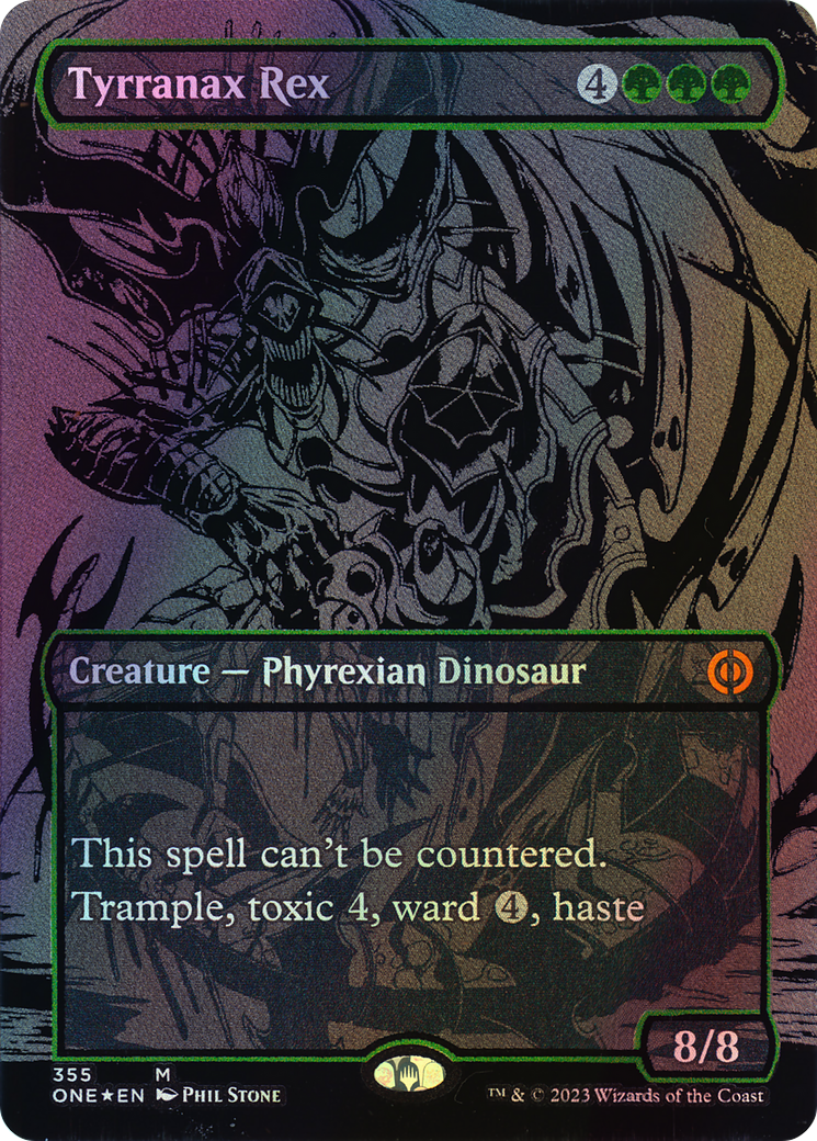 Tyrranax Rex - Raised Foil (ONE) #355 [EN/F]