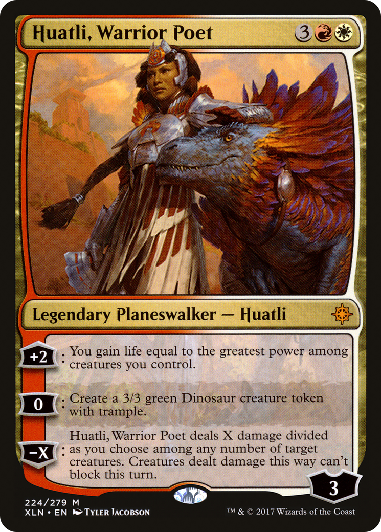 Huatli, Warrior Poet (XLN) #224 [EN/N]