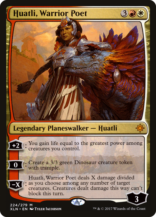 Huatli, Warrior Poet (XLN) #224 [EN/N]