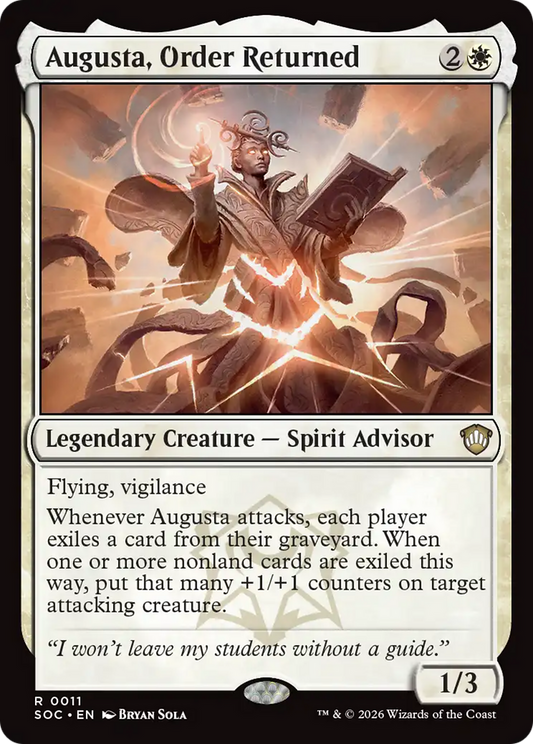 Augusta, Order Returned (SOC) #11 [EN/N]