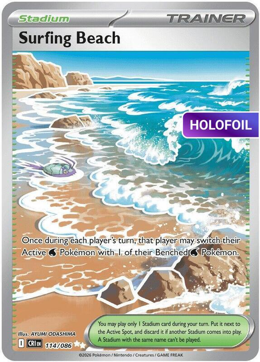 Surfing Beach (CRI) #114 [EN/H]