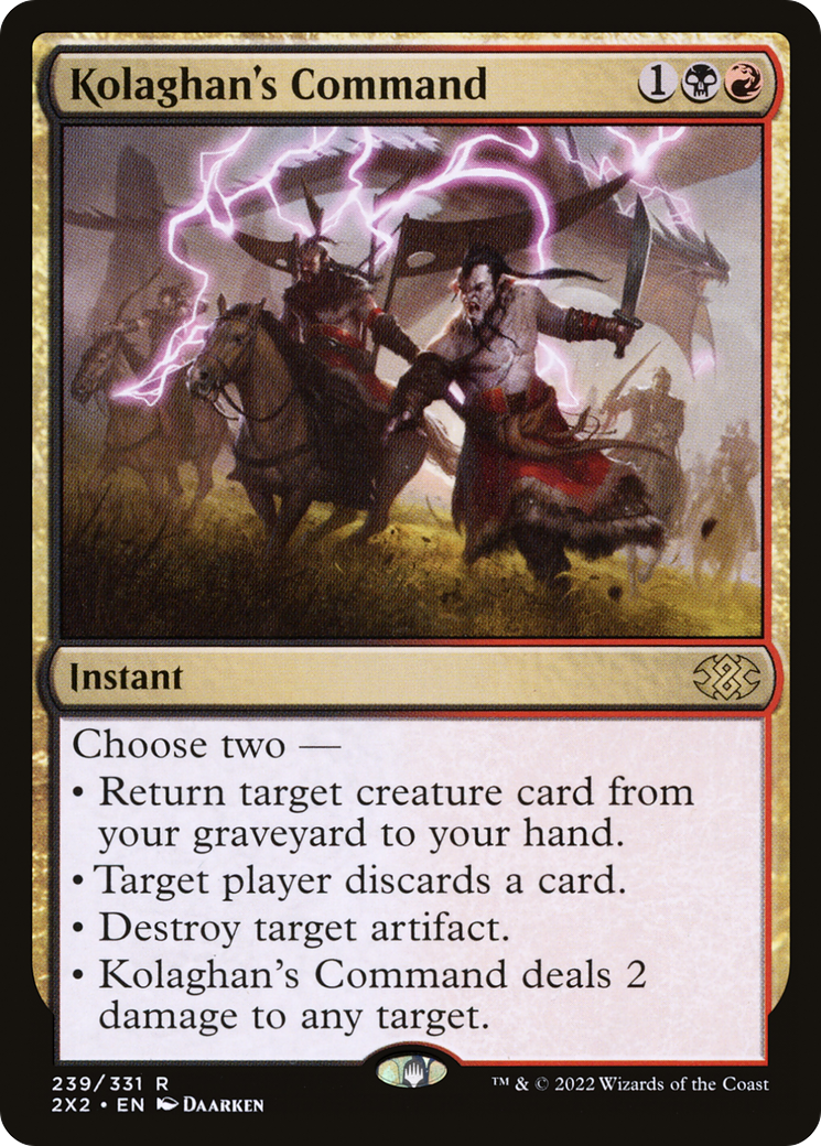 Kolaghan's Command (2X2) #239 [EN/N]