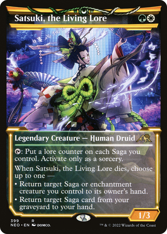 Satsuki, the Living Lore (NEO) #399 [EN/N]