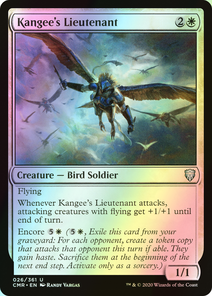 Kangee's Lieutenant (CMR) #26 [EN/F] s/o