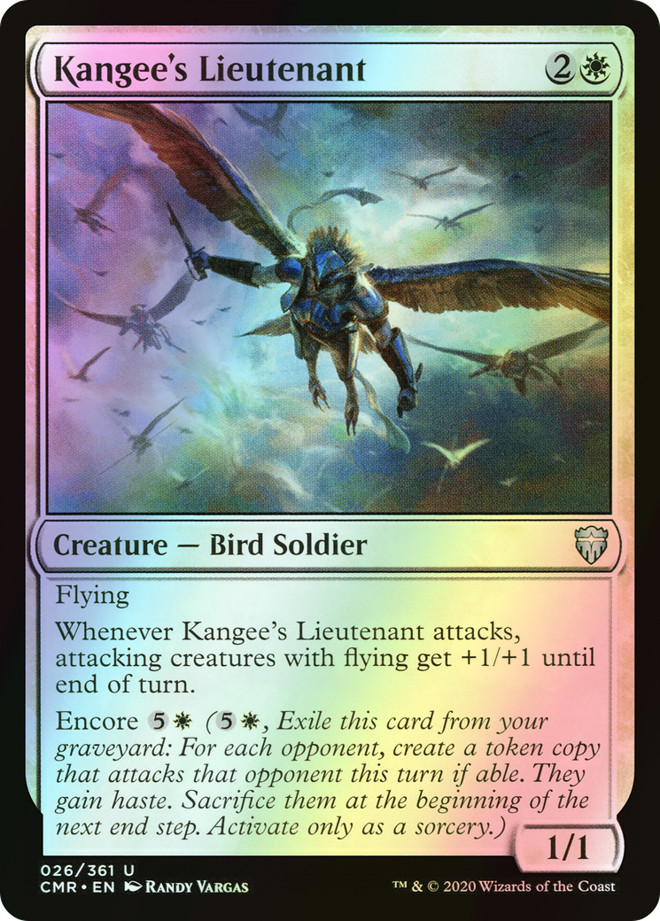 Kangee's Lieutenant (CMR) #26 [EN/F] s/o