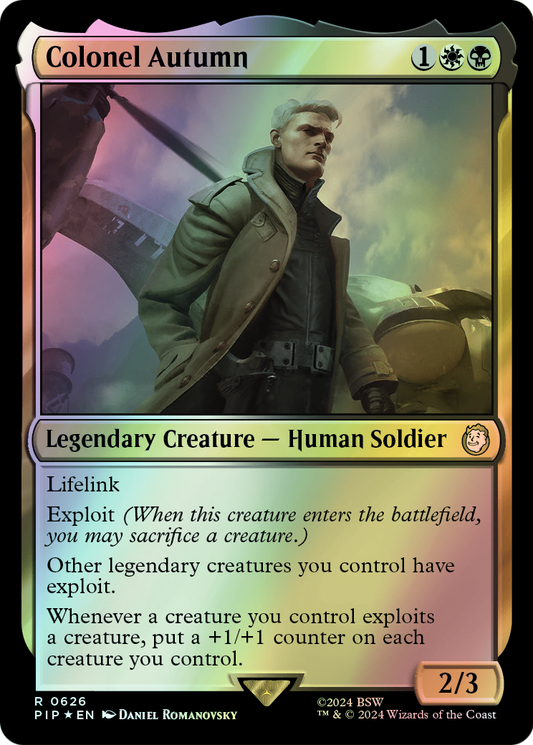 Colonel Autumn - Surge Foil (PIP) #626 [EN/F] s/o