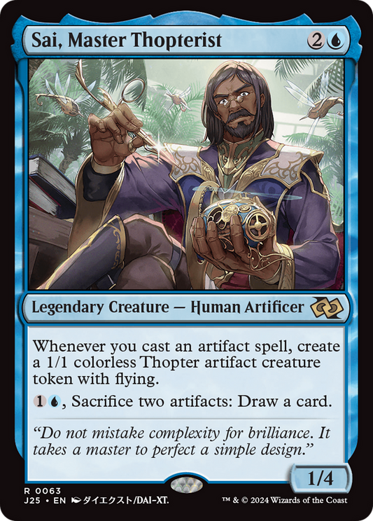 Sai, Master Thopterist (J25) #63 [EN/N] s/o