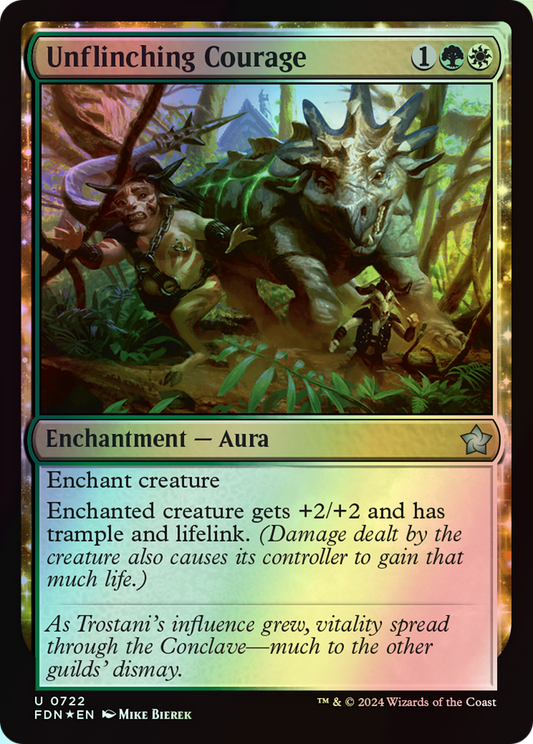 Unflinching Courage (FDN) #722 [EN/F] s/o