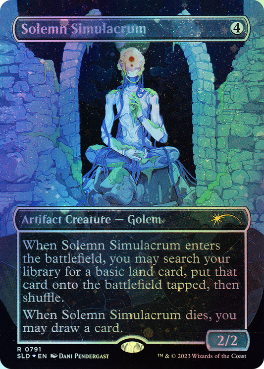 Solemn Simulacrum - Galaxy Foil (SLD) #791★ [EN/F]