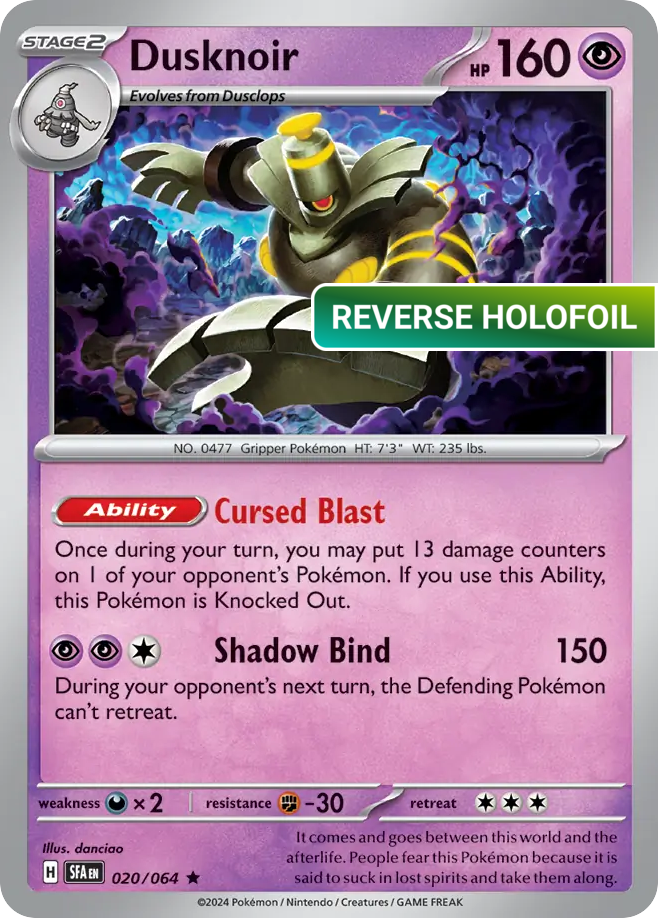 Dusknoir - 020/064 (SFA) #020 [EN/R]