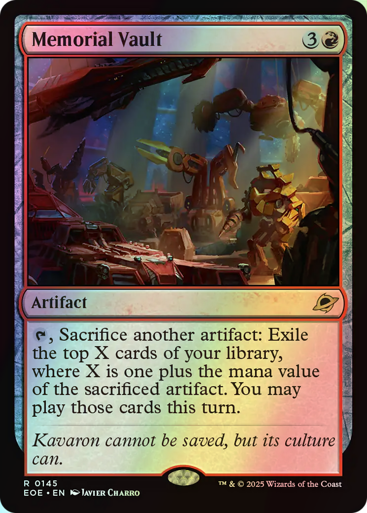 Memorial Vault (EOE) #145 [EN/F]