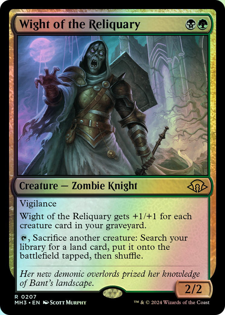 Wight of the Reliquary (MH3) #207 [EN/F] s/o