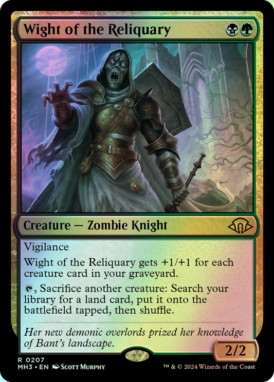 Wight of the Reliquary (MH3) #207 [EN/F] s/o