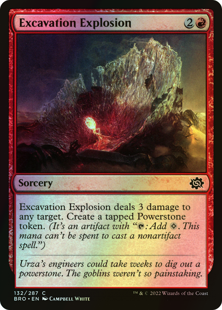 Excavation Explosion (BRO) #132 [EN/F]