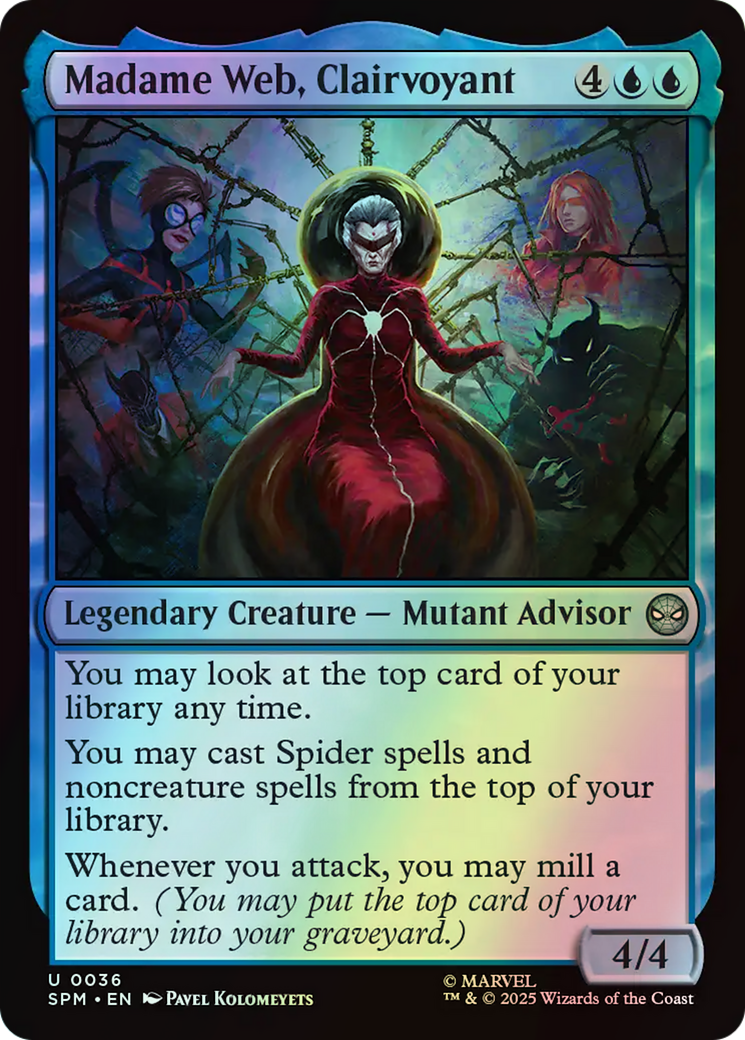 Madame Web, Clairvoyant (SPM) #36 [EN/F]