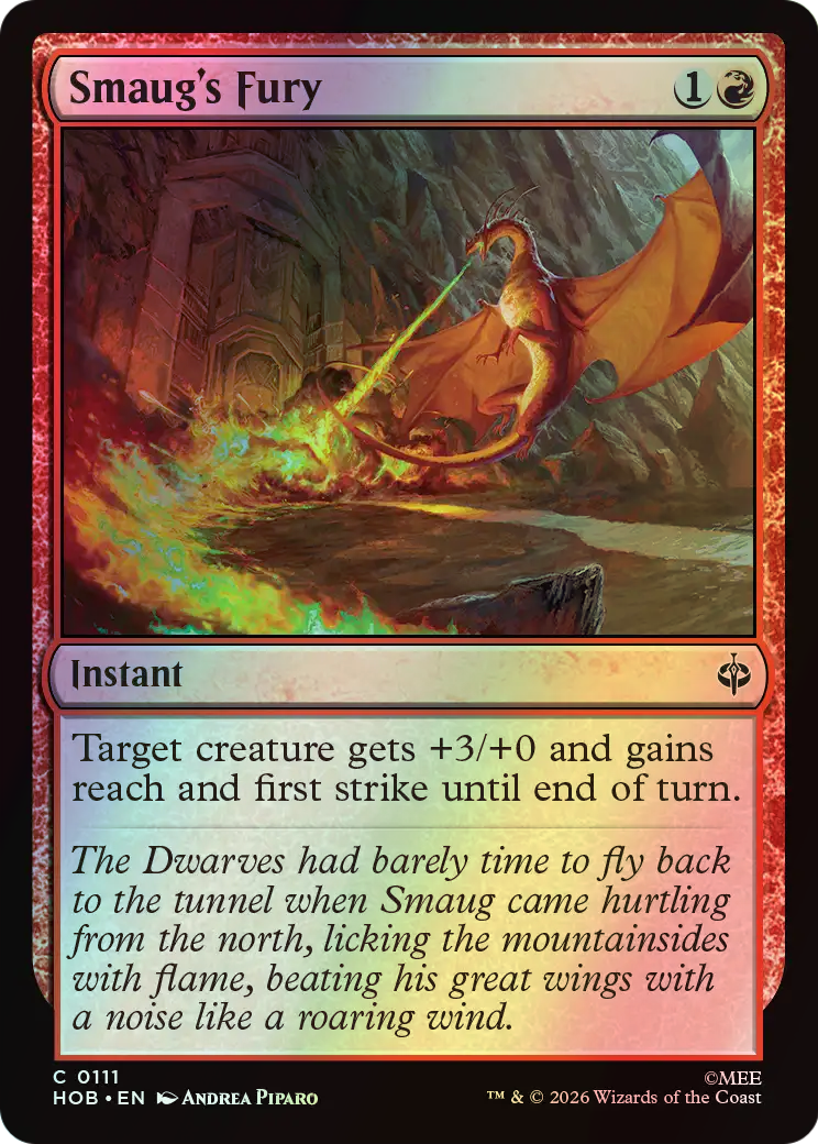 Smaug's Fury (HOB) #111 [EN/F]