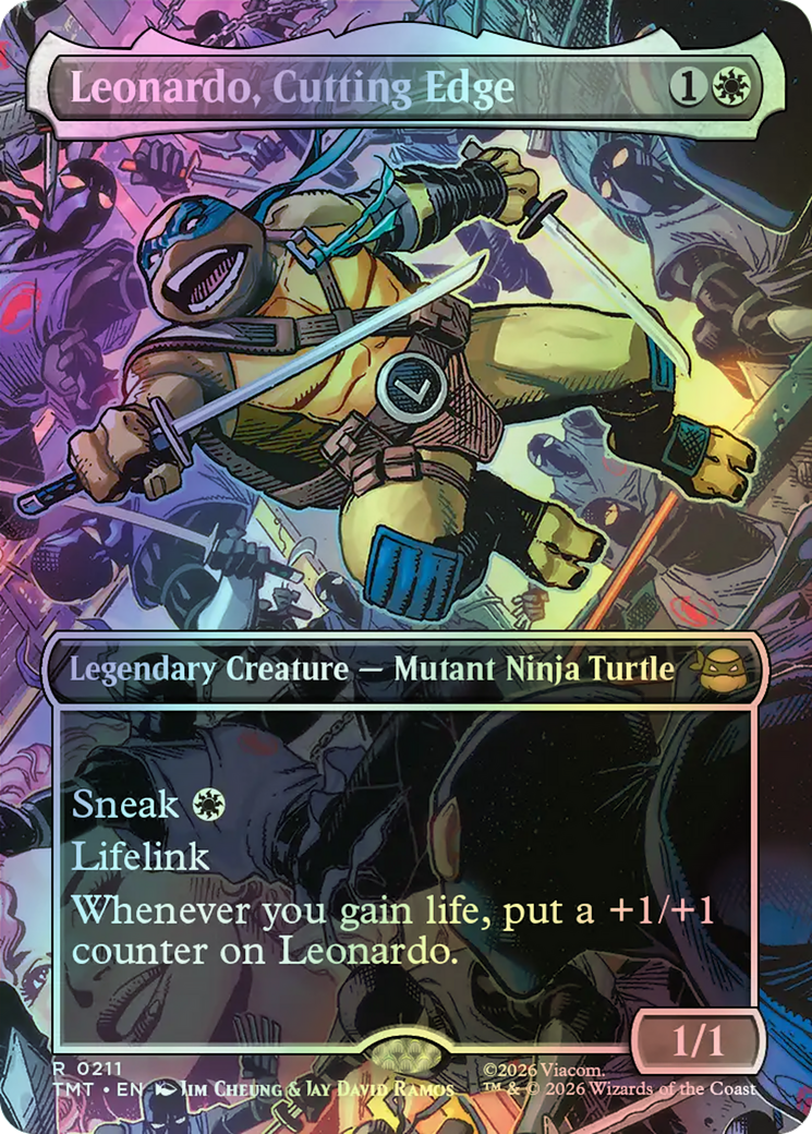 Leonardo, Cutting Edge (TMT) #211 [EN/F] s/o