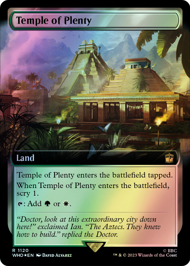 Temple of Plenty - Surge Foil (WHO) #1120 [EN/F]