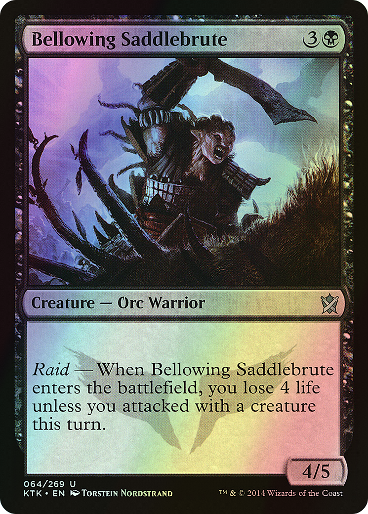 Bellowing Saddlebrute (KTK) #64 [EN/F]