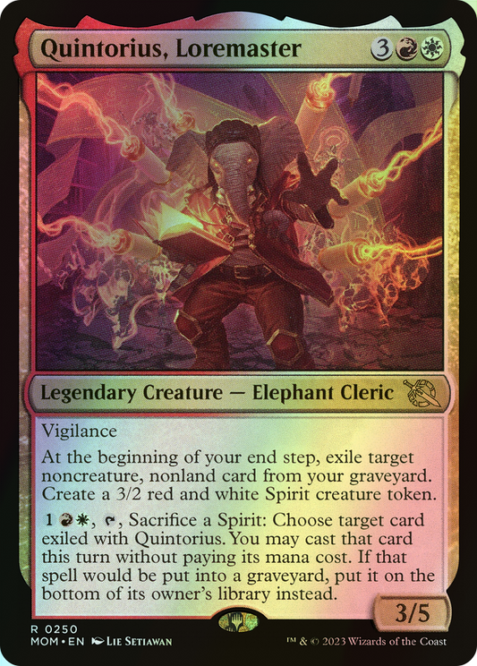 Quintorius, Loremaster (MOM) #250 [EN/F]